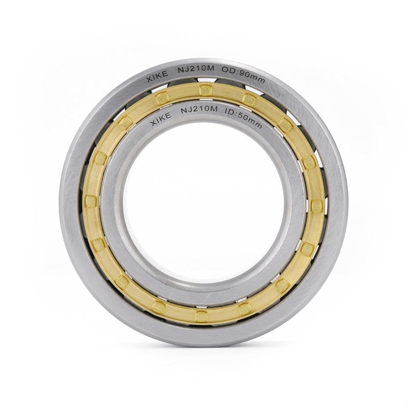 Xike 1 Pcs NJ210M Cylindrical Roller Bearings 50x90x20mm, Fits DIY/Motor/Turbines/Compressors/Reducer/Gearbox, Industrial/Agricultural/Engineering/Garden Machinery. - Image 2